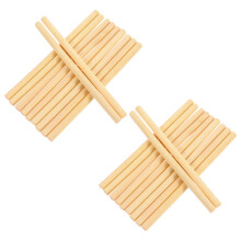 200pcs Mini Tapestry Wooden Rods DIY Accessories