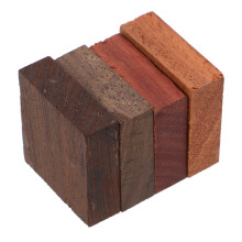 8pcs Exotic Wood Blanks for Ring Making and Woodturning Crafts