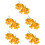 10Pcs Yellow Artificial Cherry Tomatoes Foam Realistic Fruit Decor 8