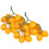 10Pcs Yellow Artificial Cherry Tomatoes Foam Realistic Fruit Decor 3