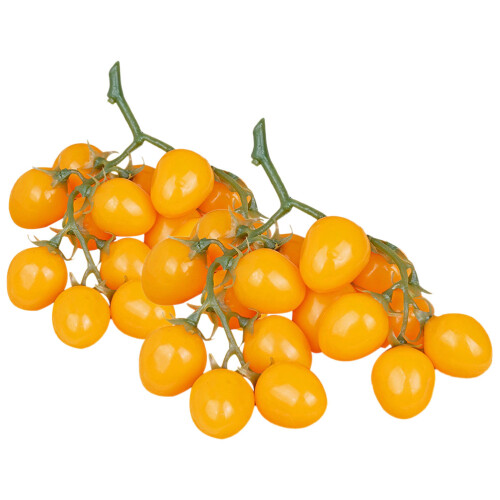 10Pcs Yellow Artificial Cherry Tomatoes Foam Realistic Fruit Decor 2