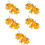 10Pcs Yellow Artificial Cherry Tomatoes Foam Realistic Fruit Decor 9