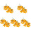 10Pcs Yellow Artificial Cherry Tomatoes Foam Realistic Fruit Decor 4