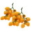 10Pcs Yellow Artificial Cherry Tomatoes Foam Realistic Fruit Decor 1