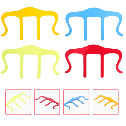 4pcs M-Shaped Acrylic Music Sheet Clips 2
