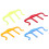 4pcs M-Shaped Acrylic Music Sheet Clips 7