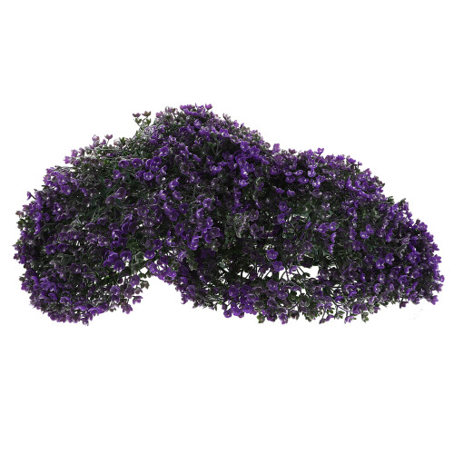 2pcs Simulate Plastic Green Grass Ball Artificial Plant Decor 1