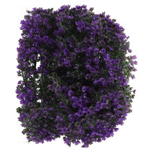 2pcs Simulate Plastic Green Grass Ball Artificial Plant Decor