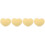 8pcs Acrylic Heart Shape Bag Bottom Base with Holes 6