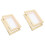 4pcs Paper Making Mold DIY Screen Frame (Random Style Hinge) 6