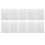 100pcs Foam Printing Plates for Scrapbooking Card Making DIY 3