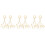 6pcs Kitchen Fruit Vegetable Hanging Rope Banana Hooks 6