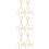 6pcs Kitchen Fruit Vegetable Hanging Rope Banana Hooks 10