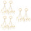6pcs Kitchen Fruit Vegetable Hanging Rope Banana Hooks 9
