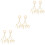 6pcs Kitchen Fruit Vegetable Hanging Rope Banana Hooks 7