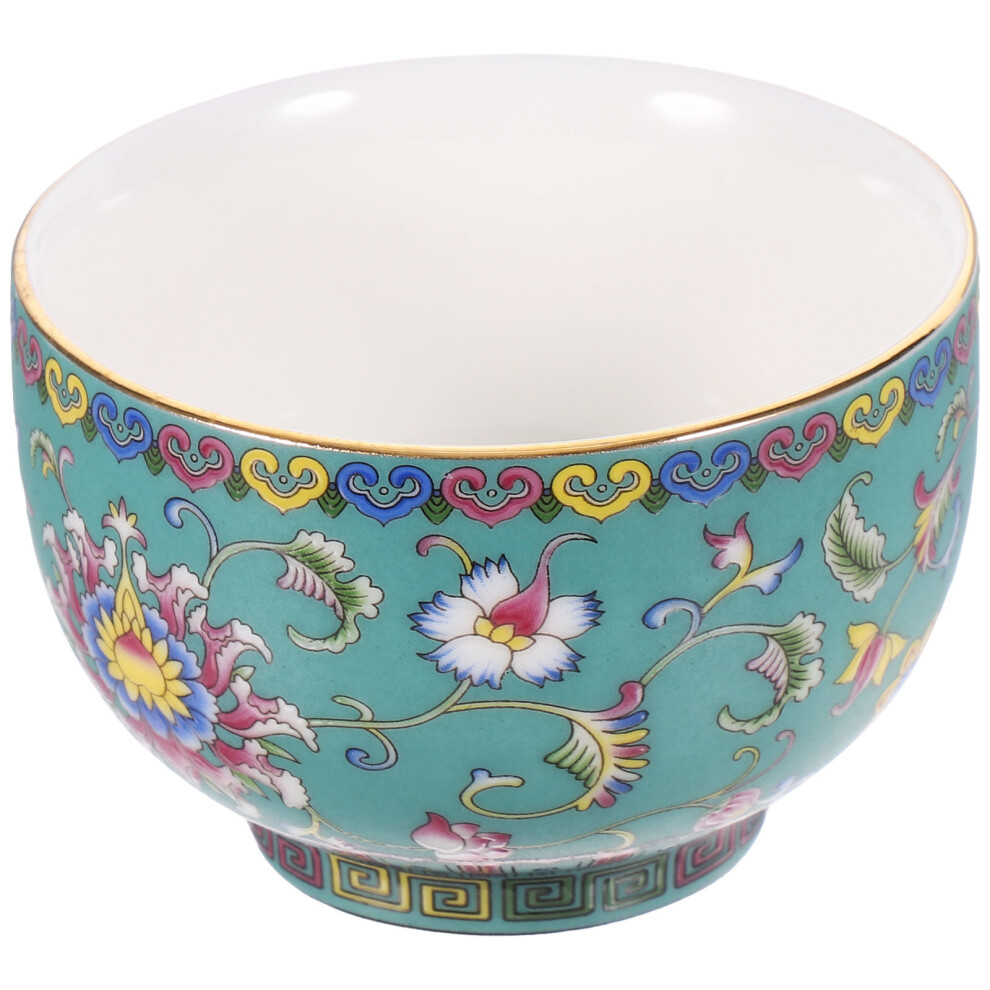 1pc Ceramic Tea Cup for Kung Fu Tea Home Office-image-OPC-PKBMGGN-NEW