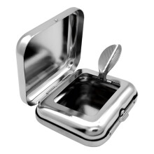 mini aschenschale mit deckel für zigarettenstummel