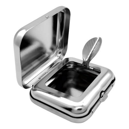 mini aschenschale mit deckel für zigarettenstummel