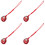 4pcs Japanese Bell Pendant Keychain 7