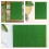 2pcs Realistic Grass Mat for Model Making and Garden Decor 9