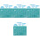 4 Sets Mini Doll School Supplies Ruler Mat Learning Props 3