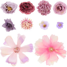 Diy Pendant For Jewelry Making 10pcs Flower Shape Hollow Out Charms Jewelry Accessories For Holiday Birthdays