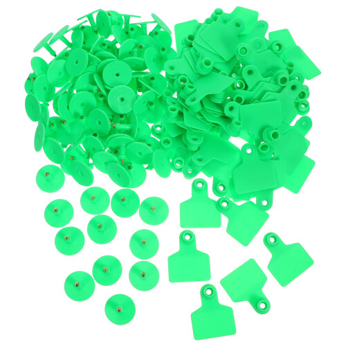 100pcs Durable Cow Ear Tags Cattle Accessories
