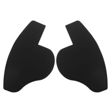 2Stk Bart- Und Haarlinien Schablone Schwarz Aus Robustem PVC Material