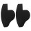 2Stk Bart- Und Haarlinien Schablone Schwarz Aus Robustem PVC Material 3