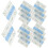 100pcs Disposable Makeup Mixing Palettes 10