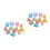 4sets Transparent 3D Geometry Shapes Math Teaching Tools 8