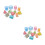 4sets Transparent 3D Geometry Shapes Math Teaching Tools 7