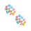 4sets Transparent 3D Geometry Shapes Math Teaching Tools 4