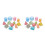 4sets Transparent 3D Geometry Shapes Math Teaching Tools 6