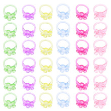 100pcs Kids Ring Resin Finger Jewelry for Girls