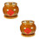 2sets Retro Ceramic Stew Pot Food Container 8