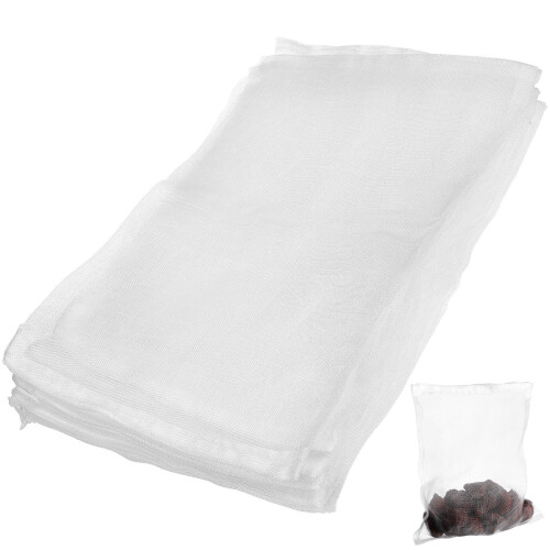 5pcs 10pcs 25x35cm Zipper Nylon Mesh Filter Bag