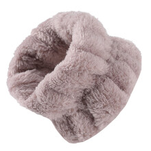 Women Wrist Towel Absorbent Wash Towel for Face Washing Khaki Color Soft Cotton Wristband for Girls