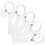 20pcs Stainless Steel Blank Keychains for Engraving 1