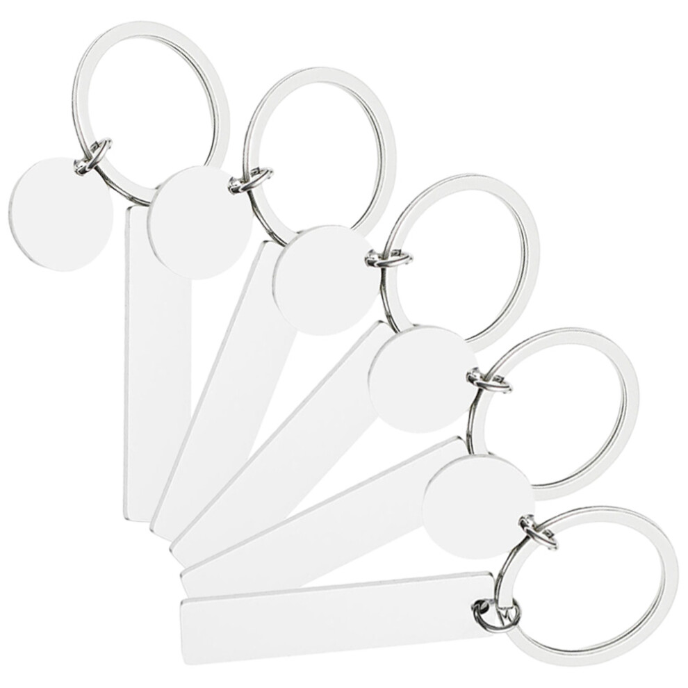 20Pcs Stainless Steel Blank Keychains For Engraving 3181010585910