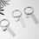20pcs Stainless Steel Blank Keychains for Engraving 11