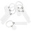 20pcs Stainless Steel Blank Keychains for Engraving 3