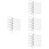 20pcs Stainless Steel Blank Keychains for Engraving 8