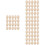 80pcs Unfinished Wooden Eggs DIY Easter Decor 8
