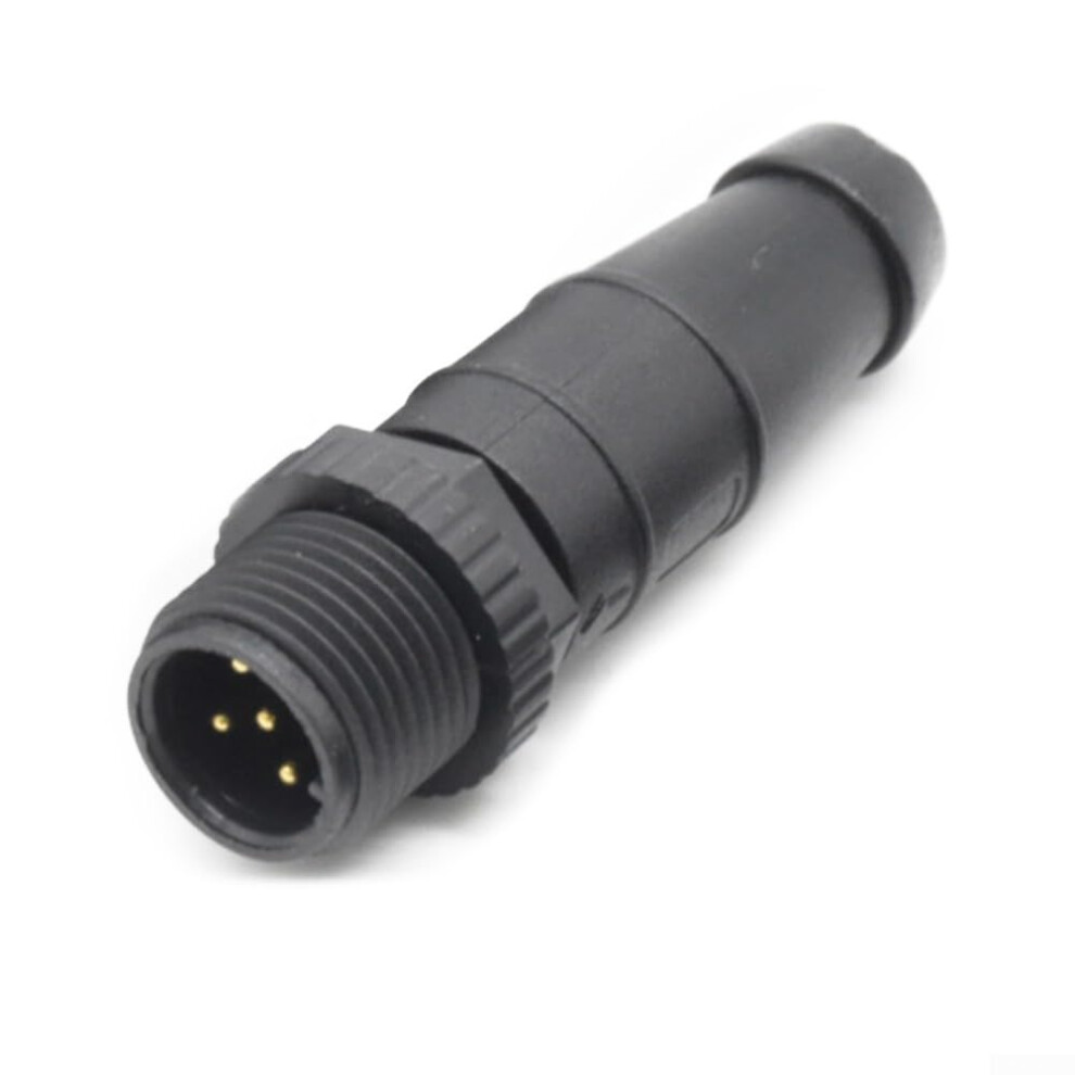5 Pin Marine Terminal Resistor Connector M125p Male Female For Nmea 2000 Backbone Ip67 Waterproof With Threaded Locking 6447073419072