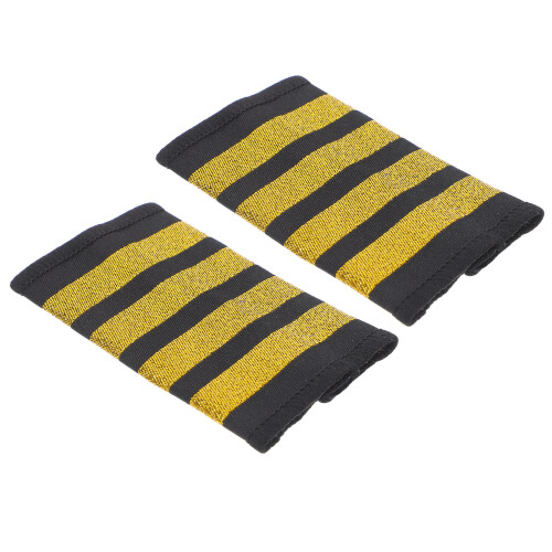 1pair Pilot Epaulets Professional Shoulder Boards Captain Uniform
