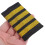 1pair Pilot Epaulets Professional Shoulder Boards Captain Uniform 4