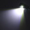 6Pcs Car LED Eagle Eye License Plate Light Black Aluminum Shell 11
