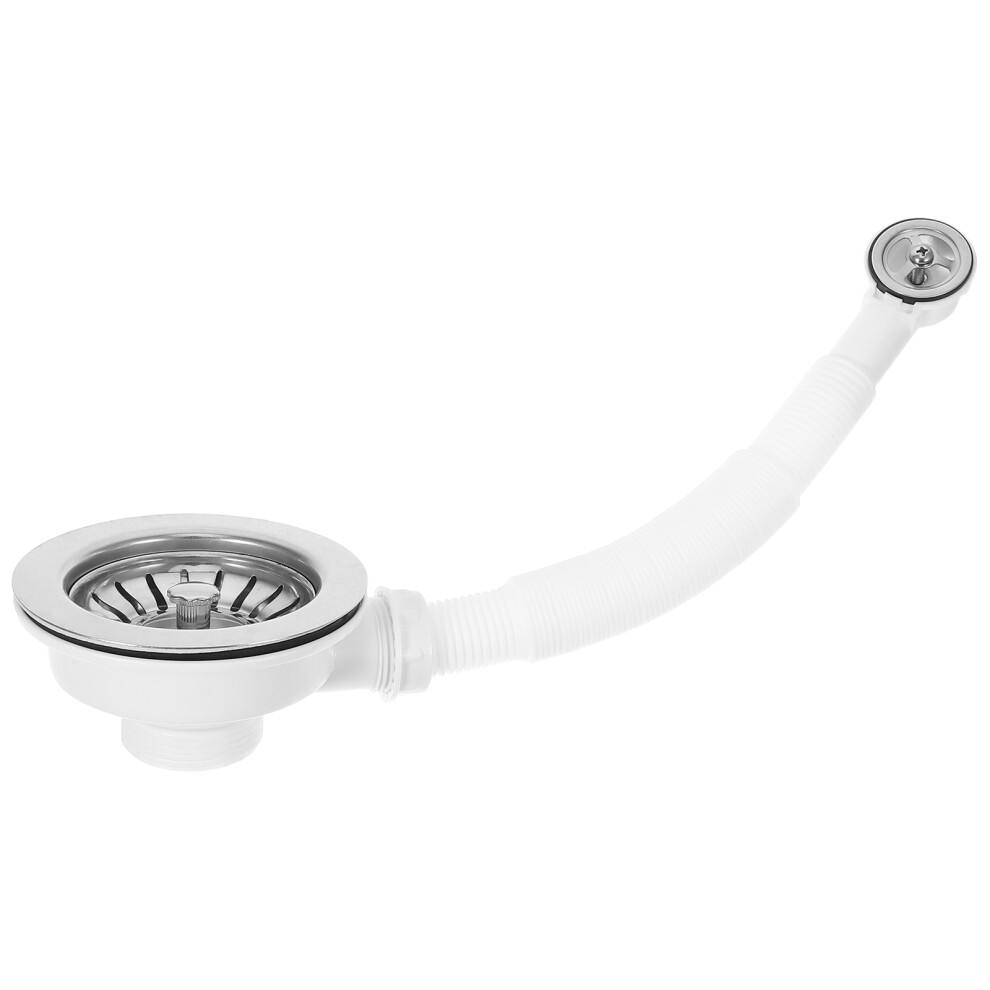 Stainless Steel Sink Drain With Overflow 3181510363124
