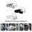 3pcs Broom Mop Holder Wall Mounted Hooks Organizer 3
